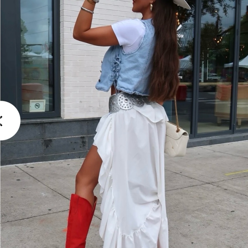 Delilah Ruffle Skirt - Picture 3 of 4